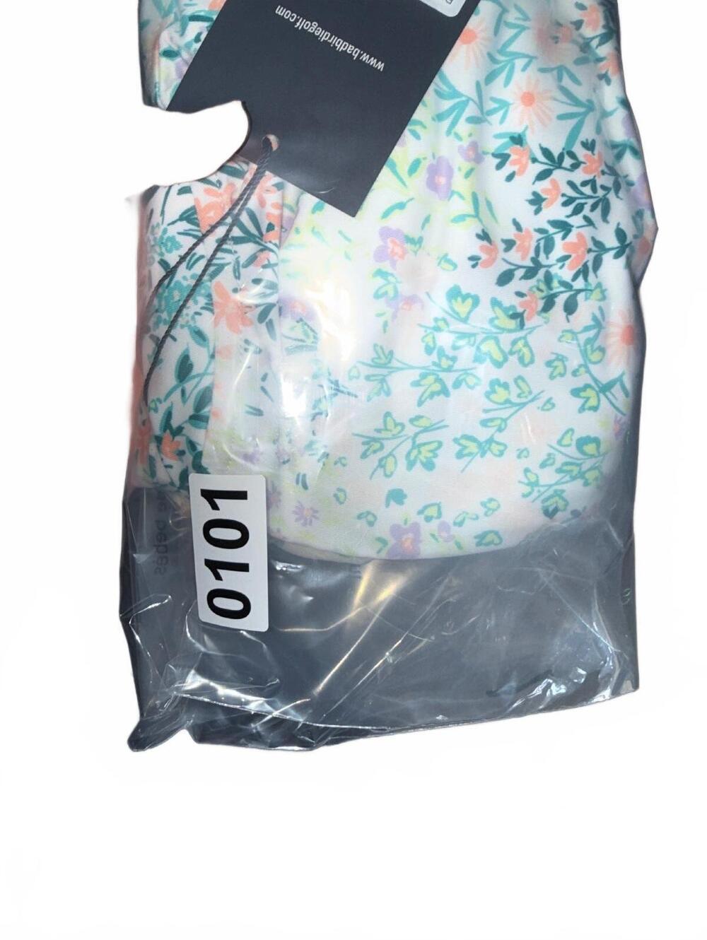 Bad Birdie UV Long Sleeve Golf Shirt in Spring Has Sprung Floral Print, Size M - Picture 7 of 7